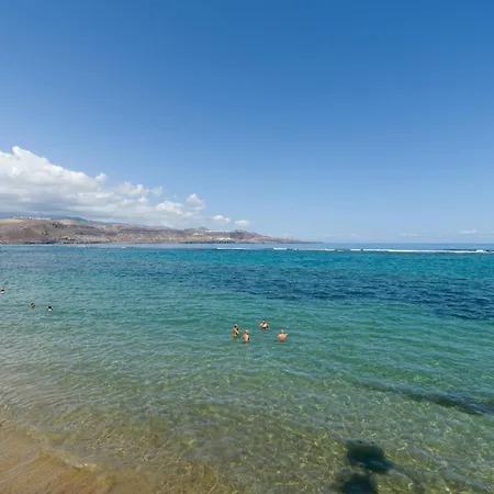By Canteras Beach, Palmas Appartement
